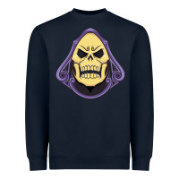 Navy Vintage Skeletor Heavyweight Sweatshirt - artisFamous