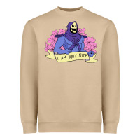 Mushroom Vintage Skeletor ı am not nice Heavyweight Sweatshirt - artisFamous