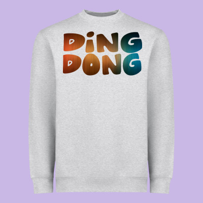 Ding Dong New Heavyweight Sweatshirt Designed By Artisfamous