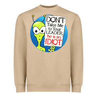Mushroom dont take me to your leader Heavyweight Sweatshirt - artisFamous