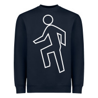 Navy everyday im shufflin Heavyweight Sweatshirt - artisFamous