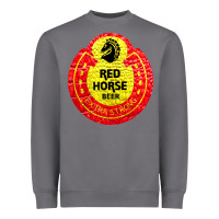 Storm red horse Heavyweight Sweatshirt - artisFamous