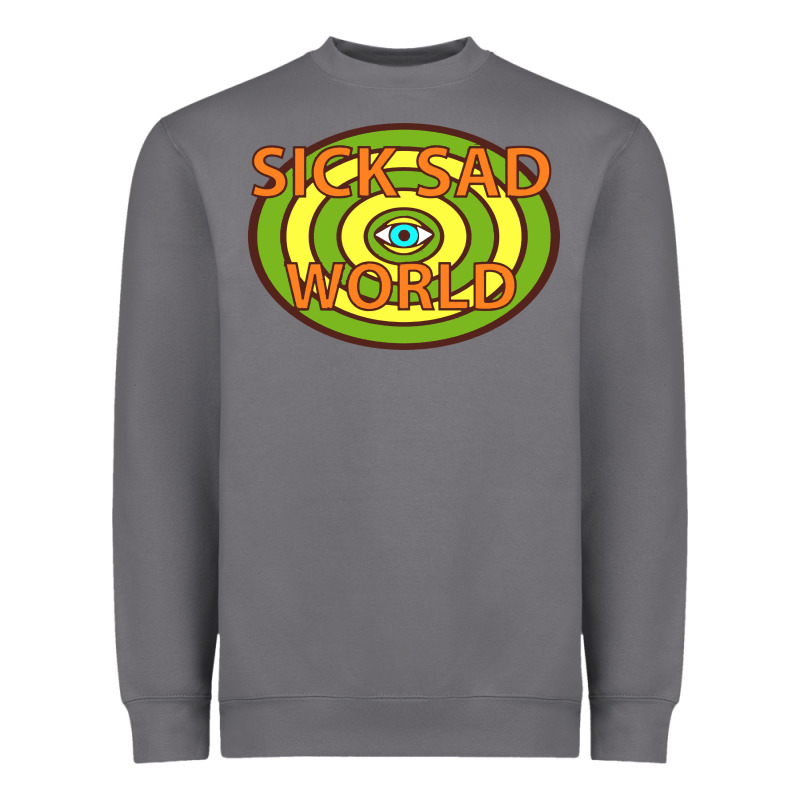 Sick Sad World Heavyweight Sweatshirt by artisFamous | Teevron