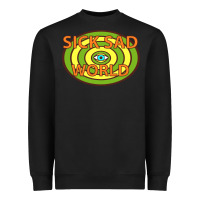 Black sick sad world Heavyweight Sweatshirt - artisFamous