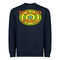 Navy sick sad world Heavyweight Sweatshirt - artisFamous