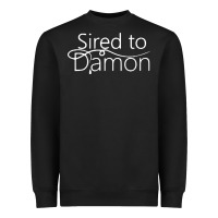 Sired To Damon Heavyweight Sweatshirt | Teevron