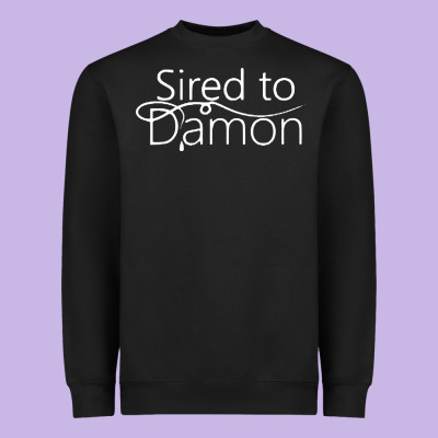 Sired To Damon Heavyweight Sweatshirt Designed By Artisfamous