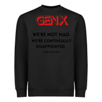 Black genx were not mad Heavyweight Sweatshirt - artisFamous