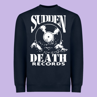 Sudden Death Records Heavyweight Sweatshirt Designed By Artisfamous