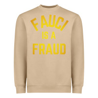Mushroom fauci is a fraud Heavyweight Sweatshirt - artisFamous