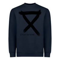Navy circa survive Heavyweight Sweatshirt - artisFamous