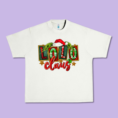 Christmas Lolo Claus Urban Heavy Tee Designed By Fadigitalartstudio
