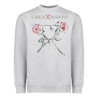 Heather Grey circa survive Heavyweight Sweatshirt - artisFamous