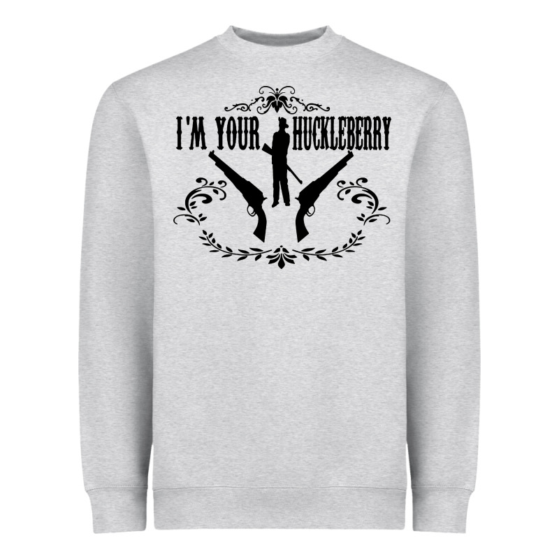 I'm Your Huckleberry Heavyweight Sweatshirt by artisFamous | Teevron