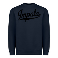 Navy impala Heavyweight Sweatshirt - artisFamous