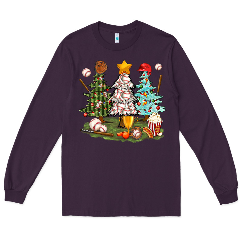 Baseball Trees Bbs Long Sleeve Tee by BundleAndBundleShop | Teevron