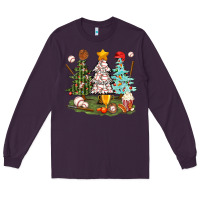 Plum baseball trees bbs Long Sleeve Tee - BundleAndBundleShop