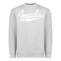 Heather Grey impala Heavyweight Sweatshirt - artisFamous