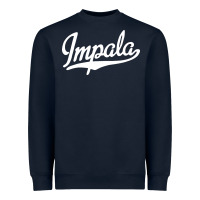 Navy impala Heavyweight Sweatshirt - artisFamous