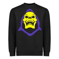 Black skeletor retro Heavyweight Sweatshirt - artisFamous