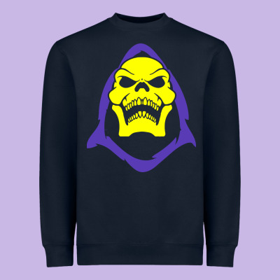 Skeletor Retro Heavyweight Sweatshirt Designed By Artisfamous
