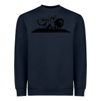 Navy wackies Heavyweight Sweatshirt - artisFamous