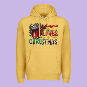 Afamilytloveschristmas Premium Hoodie Designed By Cowhidedigitalart