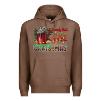 Chestnut afamilytloveschristmas Premium Hoodie - CowhideDigitalArt