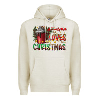Oatmeal Heather afamilytloveschristmas Premium Hoodie - CowhideDigitalArt