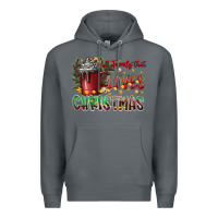 Rock afamilytloveschristmas Premium Hoodie - CowhideDigitalArt