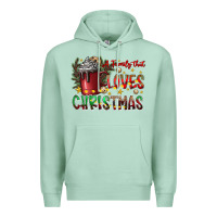 Seafoam afamilytloveschristmas Premium Hoodie - CowhideDigitalArt
