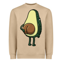 Mushroom funny fruit avocado Heavyweight Sweatshirt - artisFamous