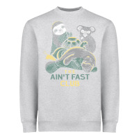 Heather Grey the ain't fast club Heavyweight Sweatshirt - artisFamous