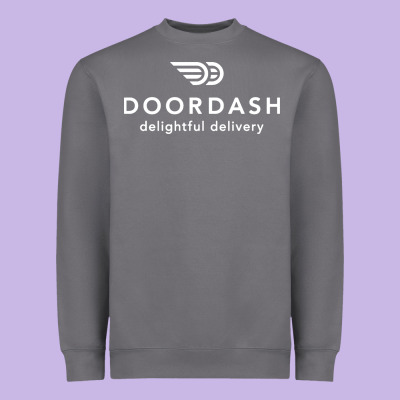 Doordash Heavyweight Sweatshirt Designed By Artisfamous