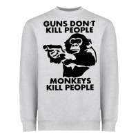 Guns Dont Kill People Heavyweight Sweatshirt | Teevron