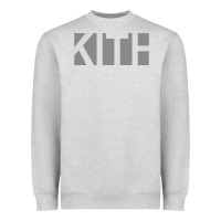 Heather Grey kith Heavyweight Sweatshirt - artisFamous