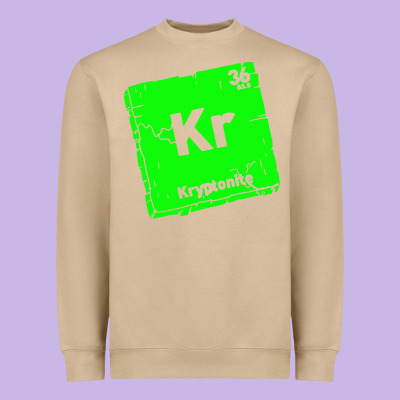 Kr Kryptonite Heavyweight Sweatshirt Designed By Artisfamous