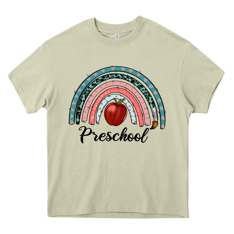 Preschool Rainbow Heavy Core Tee by RanaPortraitStore | Teevron