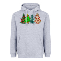Heather Grey Christmas tree cakes and Christmas trees  ado Heavyweight Hoodie - AdoDesignShop