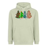 Matcha Christmas tree cakes and Christmas trees  ado Heavyweight Hoodie - AdoDesignShop