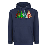 Navy Christmas tree cakes and Christmas trees  ado Heavyweight Hoodie - AdoDesignShop