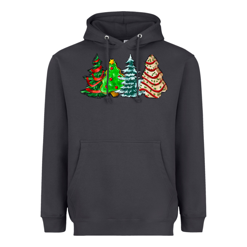Christmas Tree Cakes And Christmas Trees  Ado Heavyweight Hoodie by AdoDesignShop | Teevron