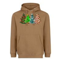 Toasted Coconut Christmas tree cakes and Christmas trees  ado Heavyweight Hoodie - AdoDesignShop