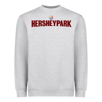 Heather Grey hersheypark happy Heavyweight Sweatshirt - artisFamous