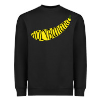 Black Holy Banana Heavyweight Sweatshirt - artisFamous