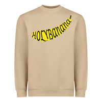 Mushroom Holy Banana Heavyweight Sweatshirt - artisFamous