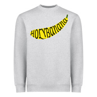 Heather Grey Holy Banana Heavyweight Sweatshirt - artisFamous