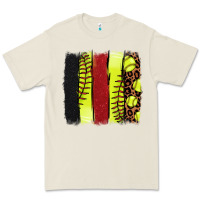 Bone Softball brushstroke Premium Tee - HowdyJamesFarm