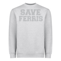 Heather Grey save ferris Heavyweight Sweatshirt - artisFamous