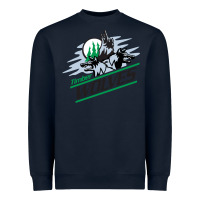 Navy timber wolves Heavyweight Sweatshirt - artisFamous
